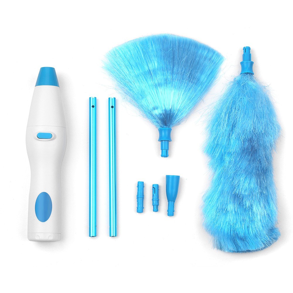 Handheld Battery Operated Electric Retractable Spin Dust Cleaning Brush Removal Tool