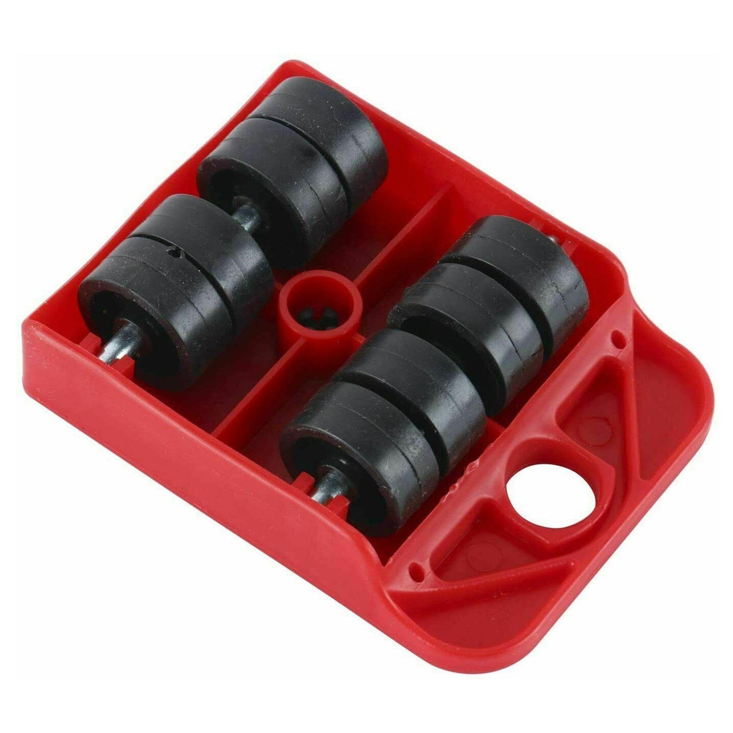 5PCS Heavy Furniture Moving Lifter Easy-move Tool with 4 Slide Glider Wheel - Red