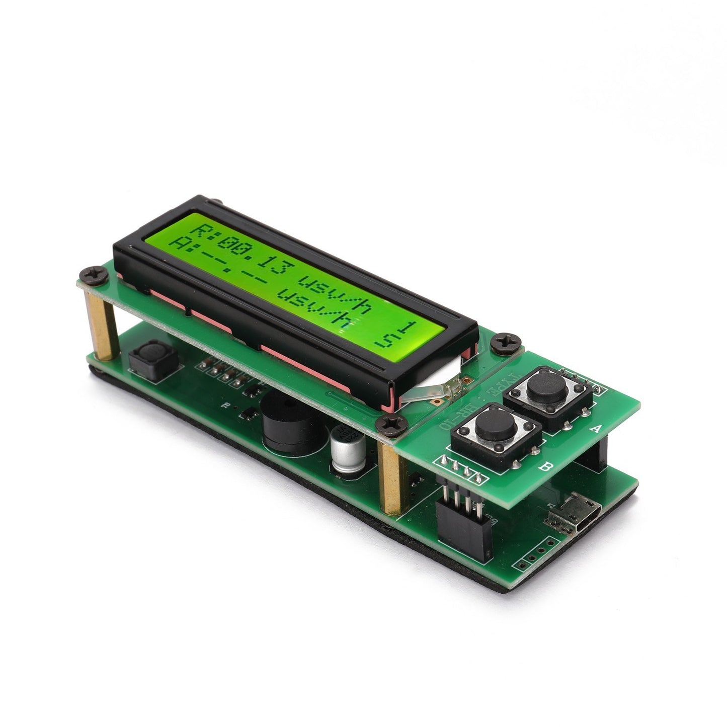 Nuclear Radiation Detector Monitor Practical Radioactive Radiation Tester Geiger Counter Tester Stone Gem Radiation Tester Individual Dosimeter