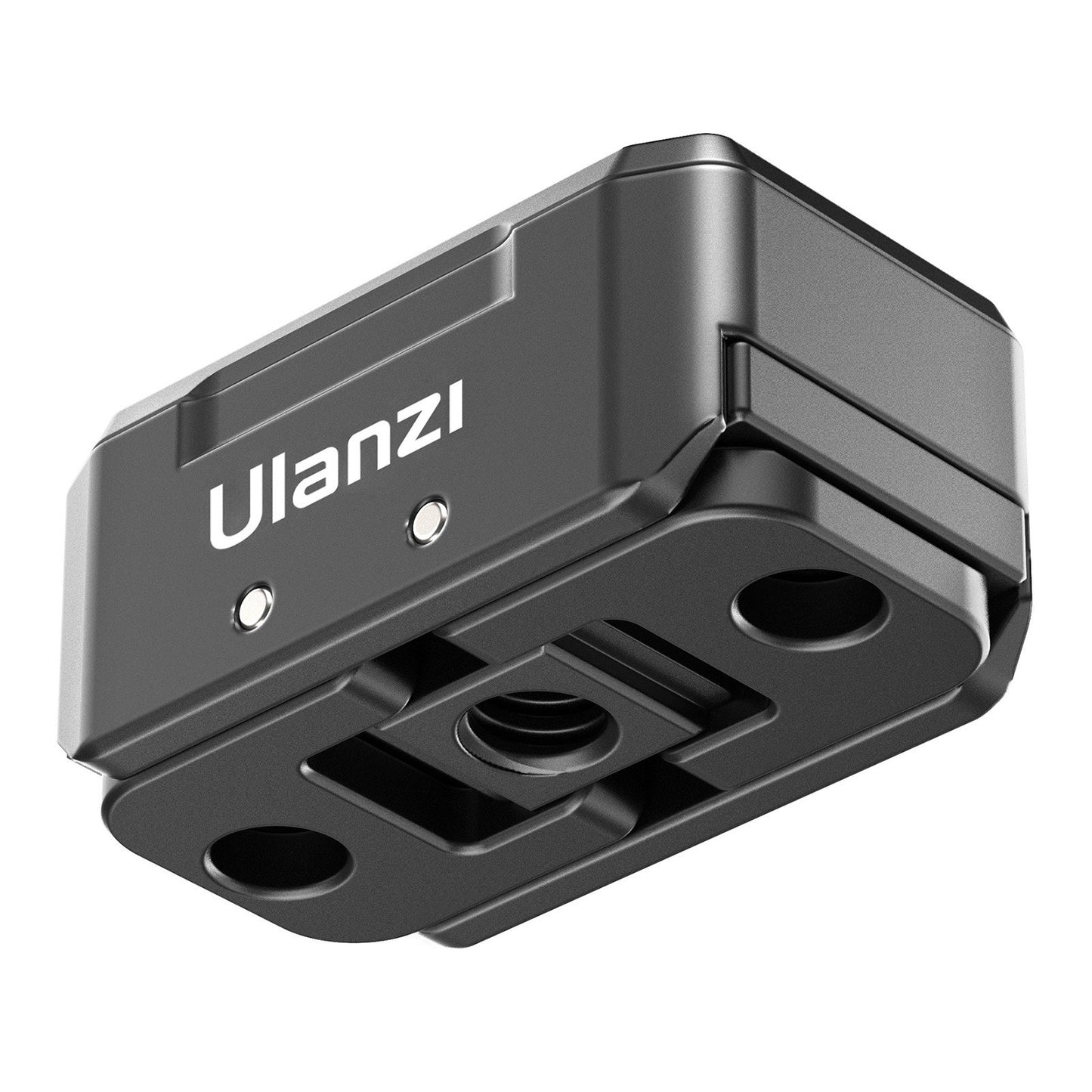 Uniqkart R080 Aluminum Alloy Solid Practical Quick Release Mount Base with Magnetic Action Camera Mount Interface