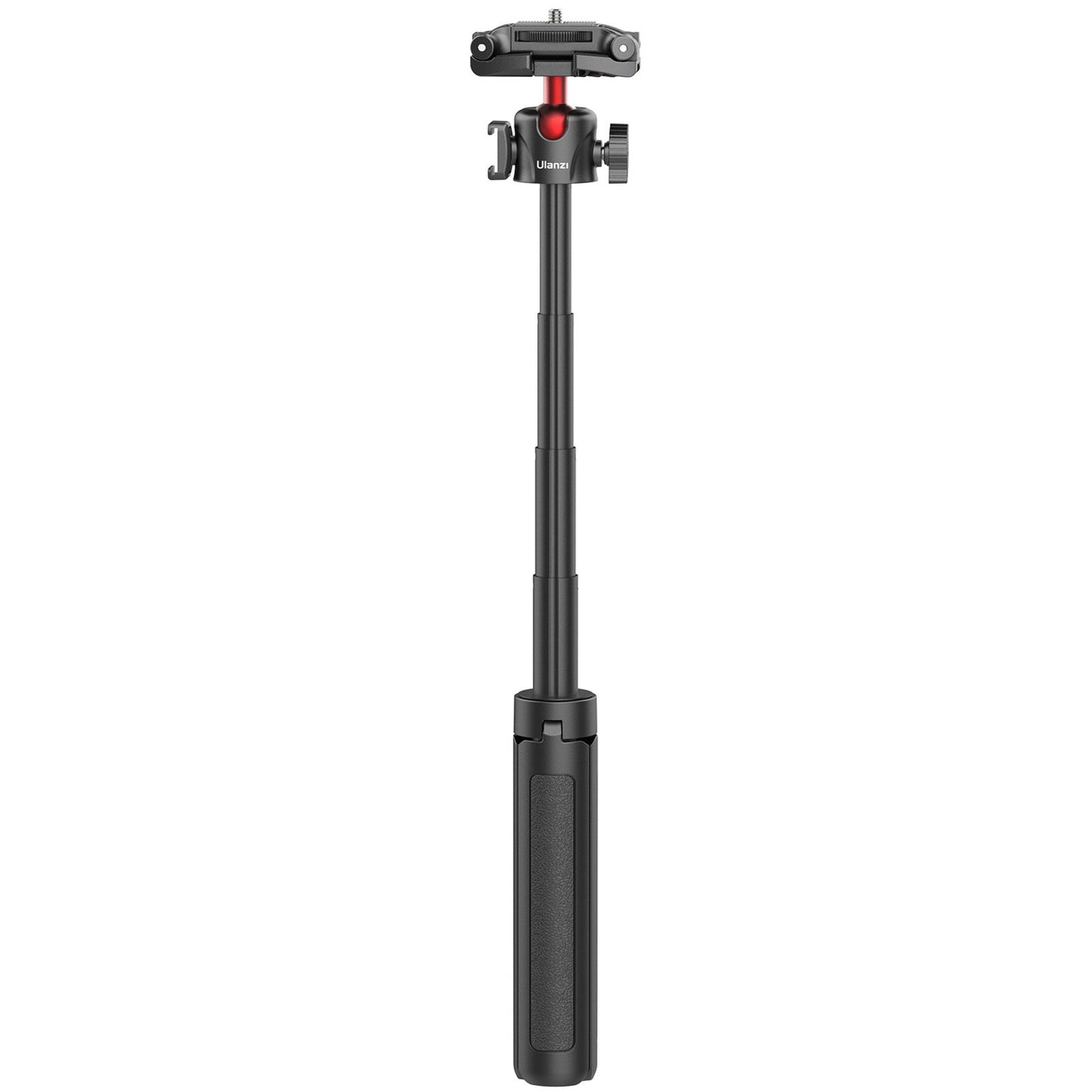 ULANZI MT-41 Portable Compact Desktop Macro Mini Tripod 4 Sections Foldable Collapsible Stand with 360 Degree Ball Head for Cameras Video Micro Shooting  - Black