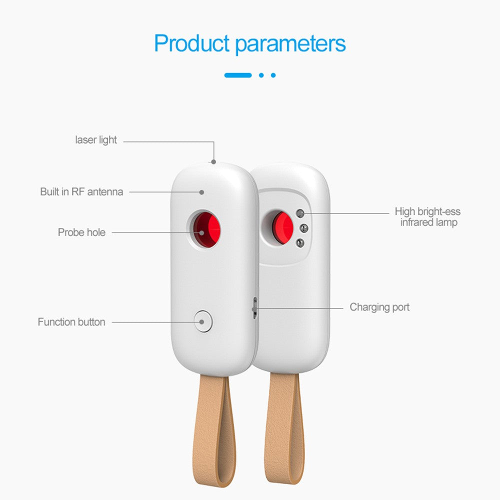 Bug Signal RF Detector Corrosion Resistant GSM Device Finder Mini Camera Scanner Sensor Alarm Bugs Tracer