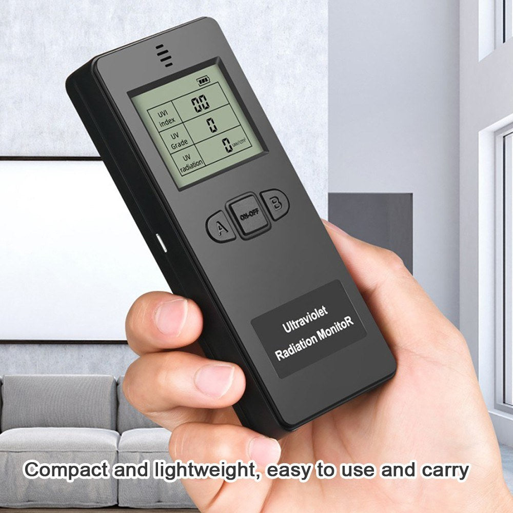 Portable LCD Digital Ultraviolet Radiation Detector Ultraviolet UV Tester