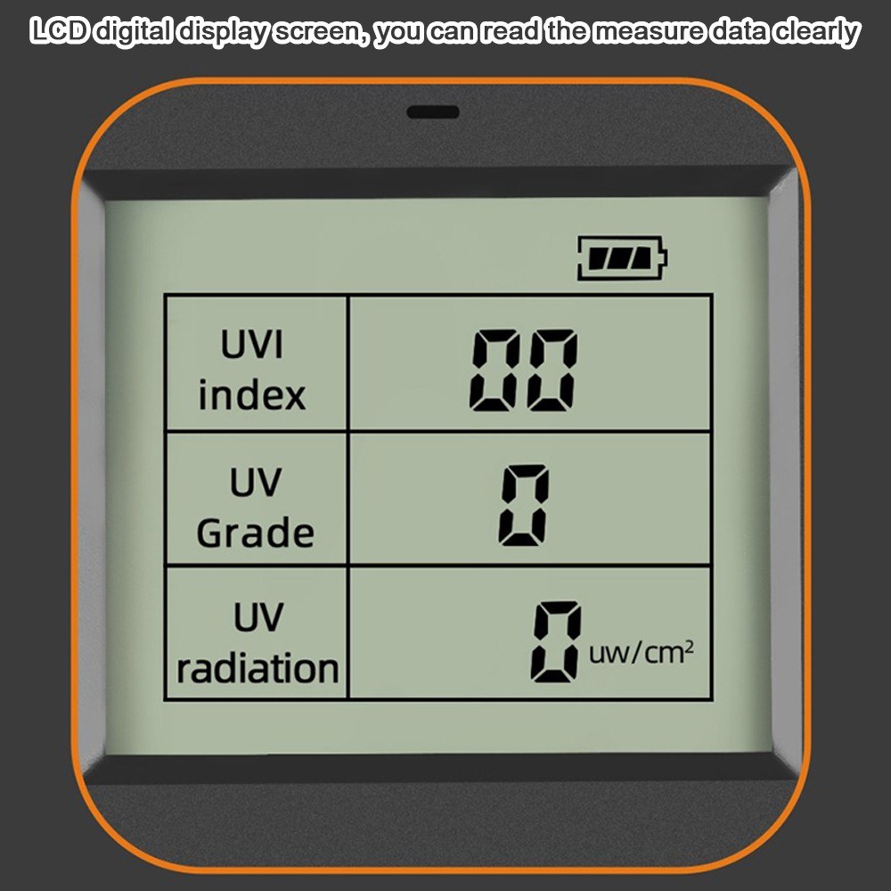 Portable LCD Digital Ultraviolet Radiation Detector Ultraviolet UV Tester