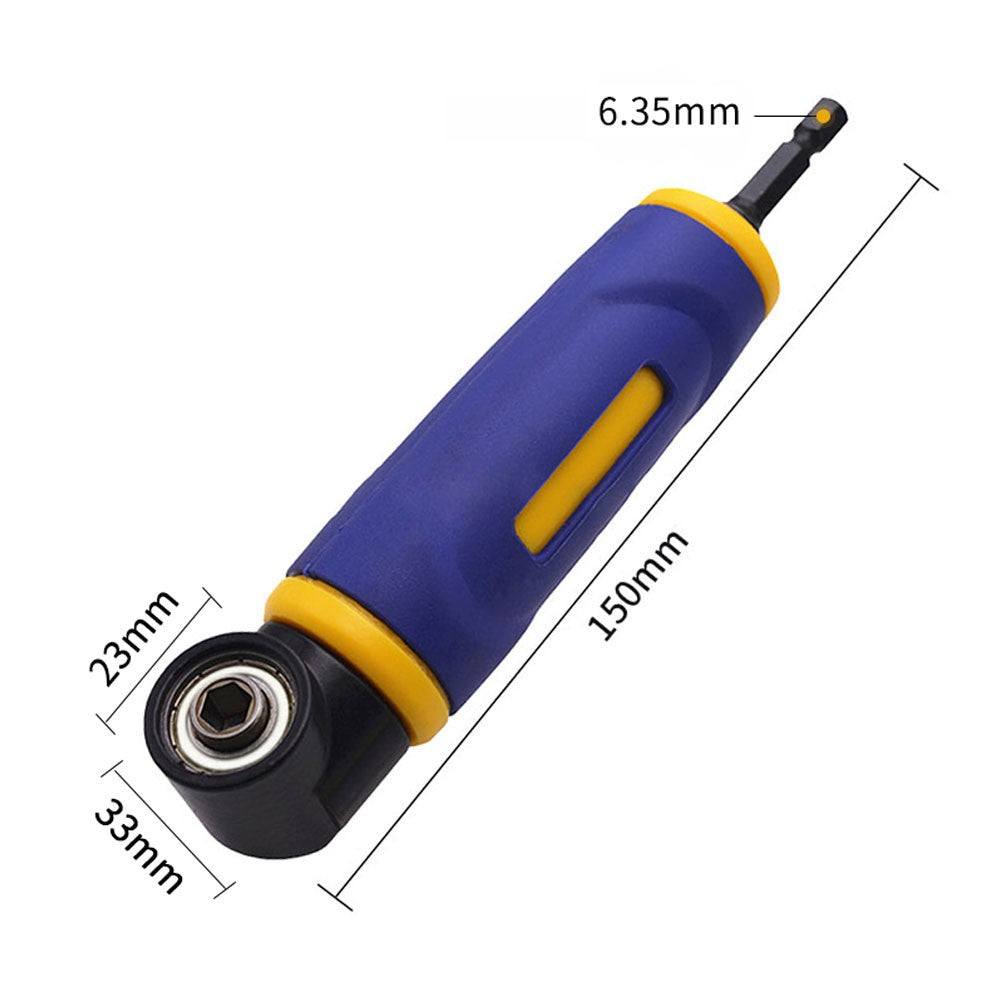 Screwdriver Heads Corner Turner 90 Degree Electric Screwdriver Corner Detector Right Angle Extension Driver
