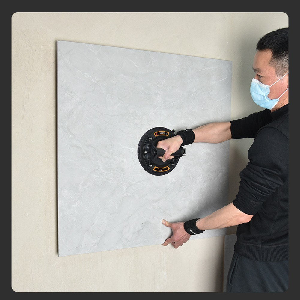 Vacuum Suction Cup Strong Suction Marble Glass Floor Tile Lifting Moving Tools with Storage Box 75KG Load Capacity One-key Deflation Household Practical Tools