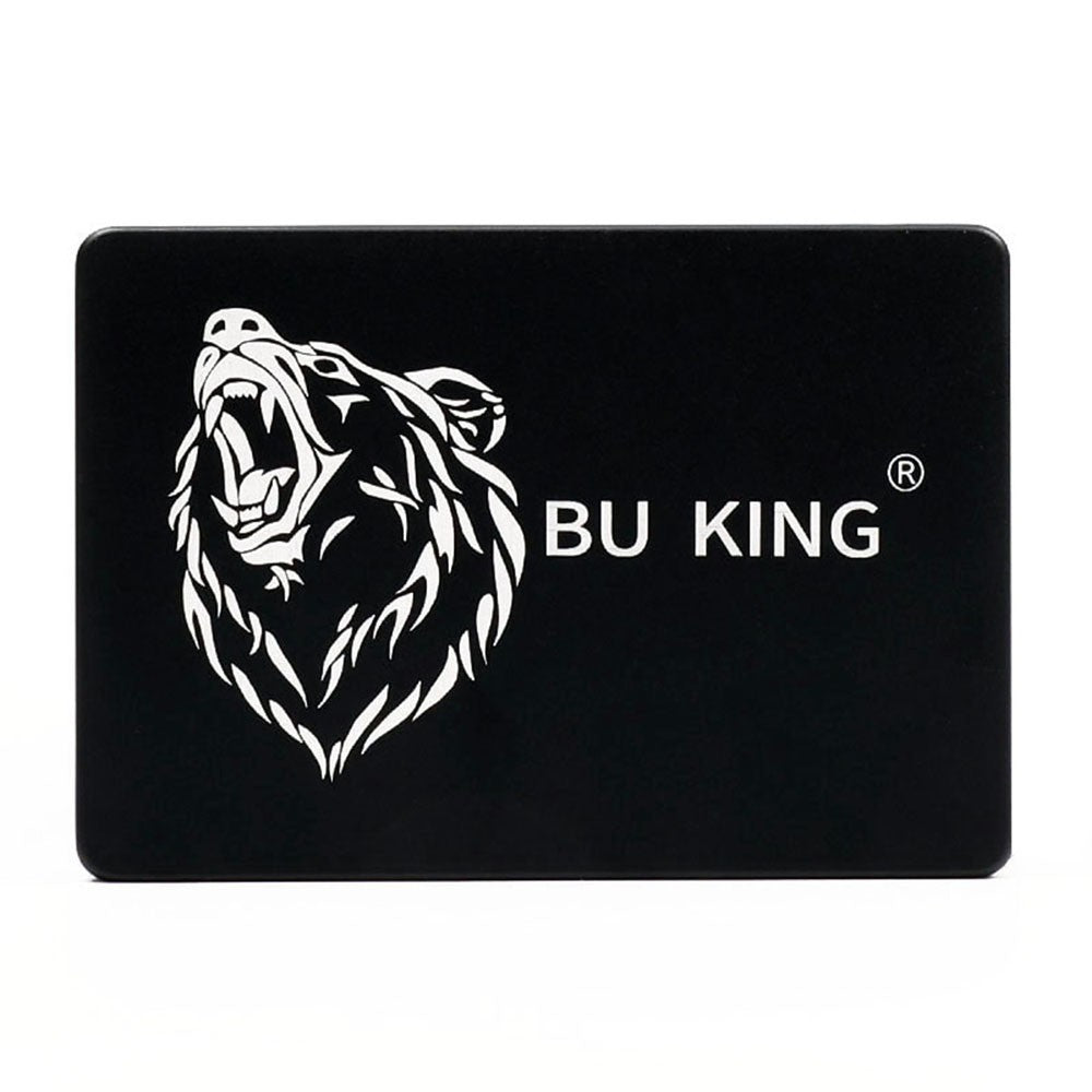 Uniqkart SSD 2.5inch Black Bear Compatibility Speed Transmission Rock-solid Reliability High-quality Memory Chips - Black/60GB