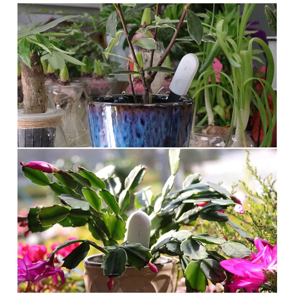 Intelligent Soil Portable Hygrometer Plant Moisture Meter Soil Moisture Monitoring Meter Moisture Tester Flower Monitor with Light Indicator