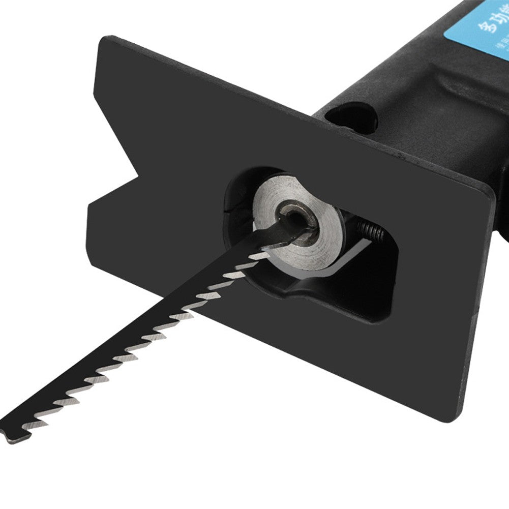 Portable Electric Drill Modified To Electric Saws Accessory Electric Reciprocating Saws Drill to Jig Saws Woodworking Cutting Utility Tool with 3 Sawblades