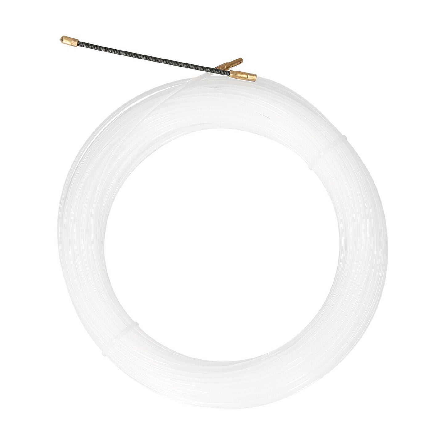 15m Fish Tape Wire Puller Cable Pulling Tool Through Wall ABS Plastic Wire Threader Electrical Wires Running Puller for Drywall Ceiling Conduit