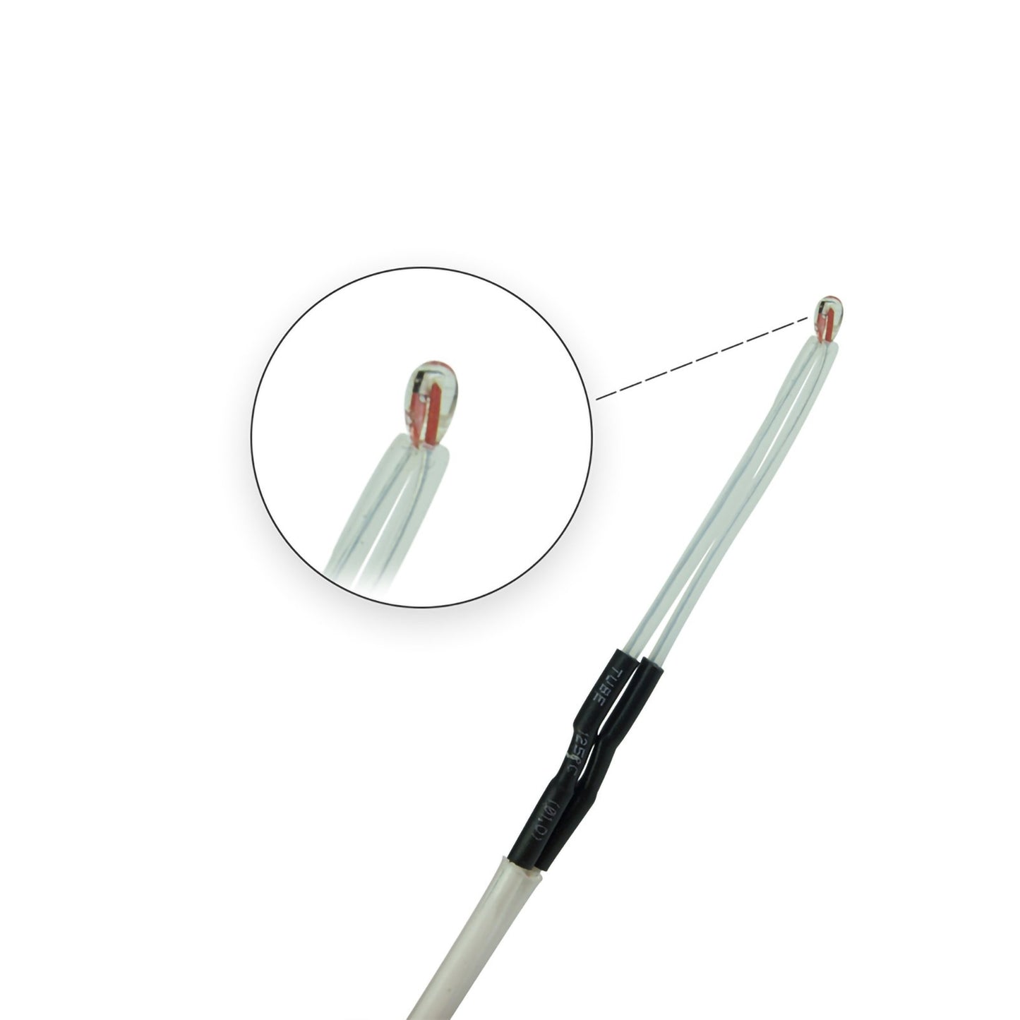 5PCS 3D Printer NTC 3950 Thermistors Temp Sensor NTC3950 100K ohm for Creality Ender 3 Anycubic Mega 3D Printer Heatbed Hot End Extruder - White/1.5 Meters