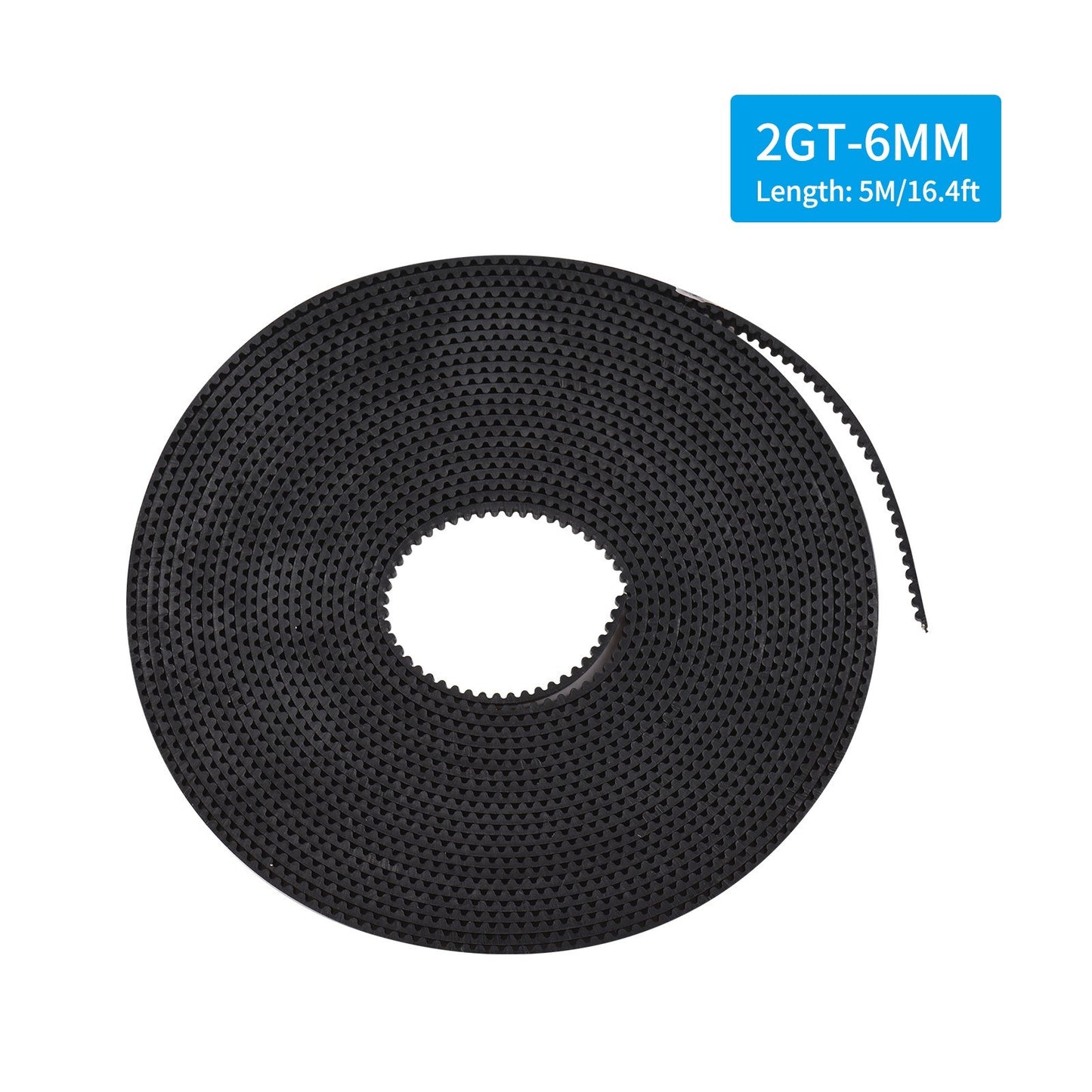 3D Printer Accessory 2GT Timing Belt with 10 Brass Copper Buckle for Creality Ender-3 Ender-3 Pro Printer Rubber Reinforced Belt for Inkjet Printer Transfer Machine Glue Machine - Brown