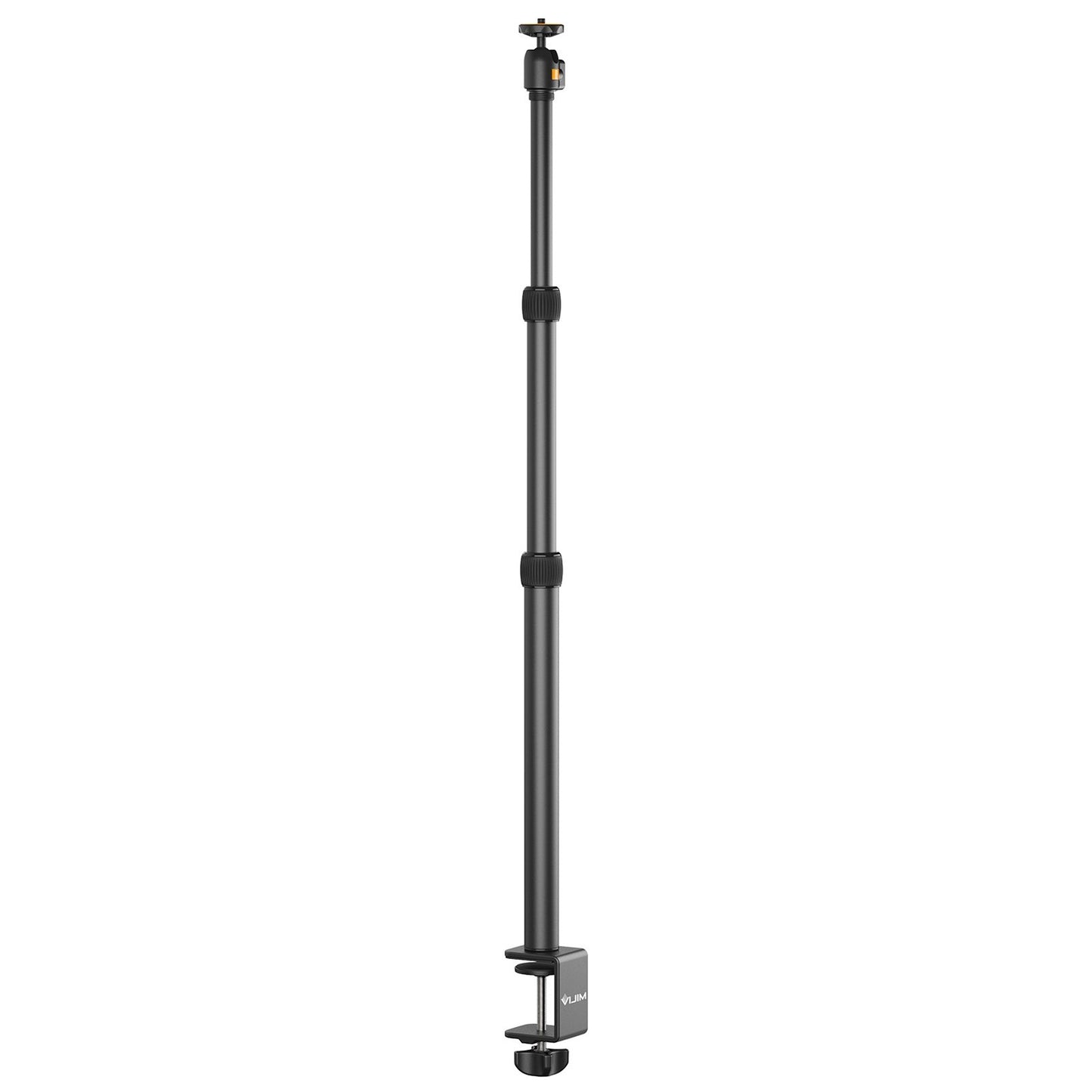VIJIM Extendable Desktop Light Stand with Rotatable Ball Head 1/4 Inch Screw for Photography Video Light Live Stream