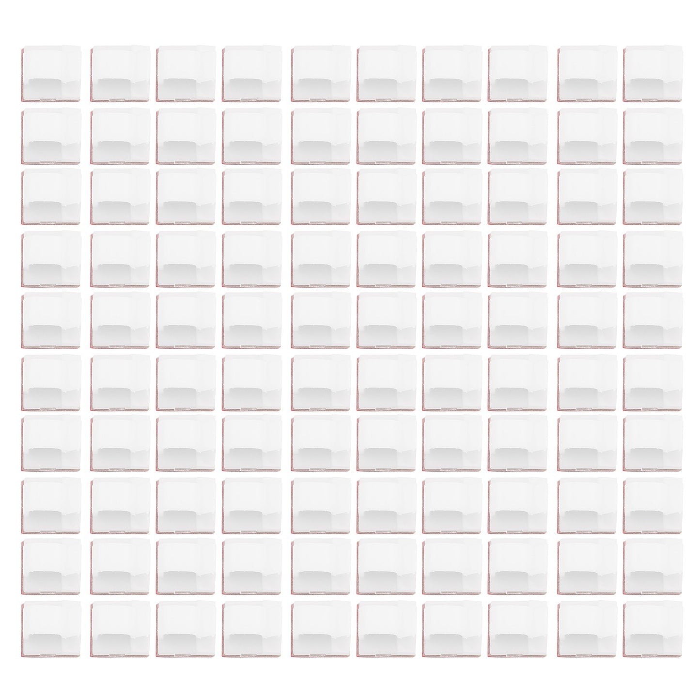 100 Pcs Cable Clips Cord Organizer Cable Management, Self Adhesive Wire Holder System Multipurpose Wire Clips