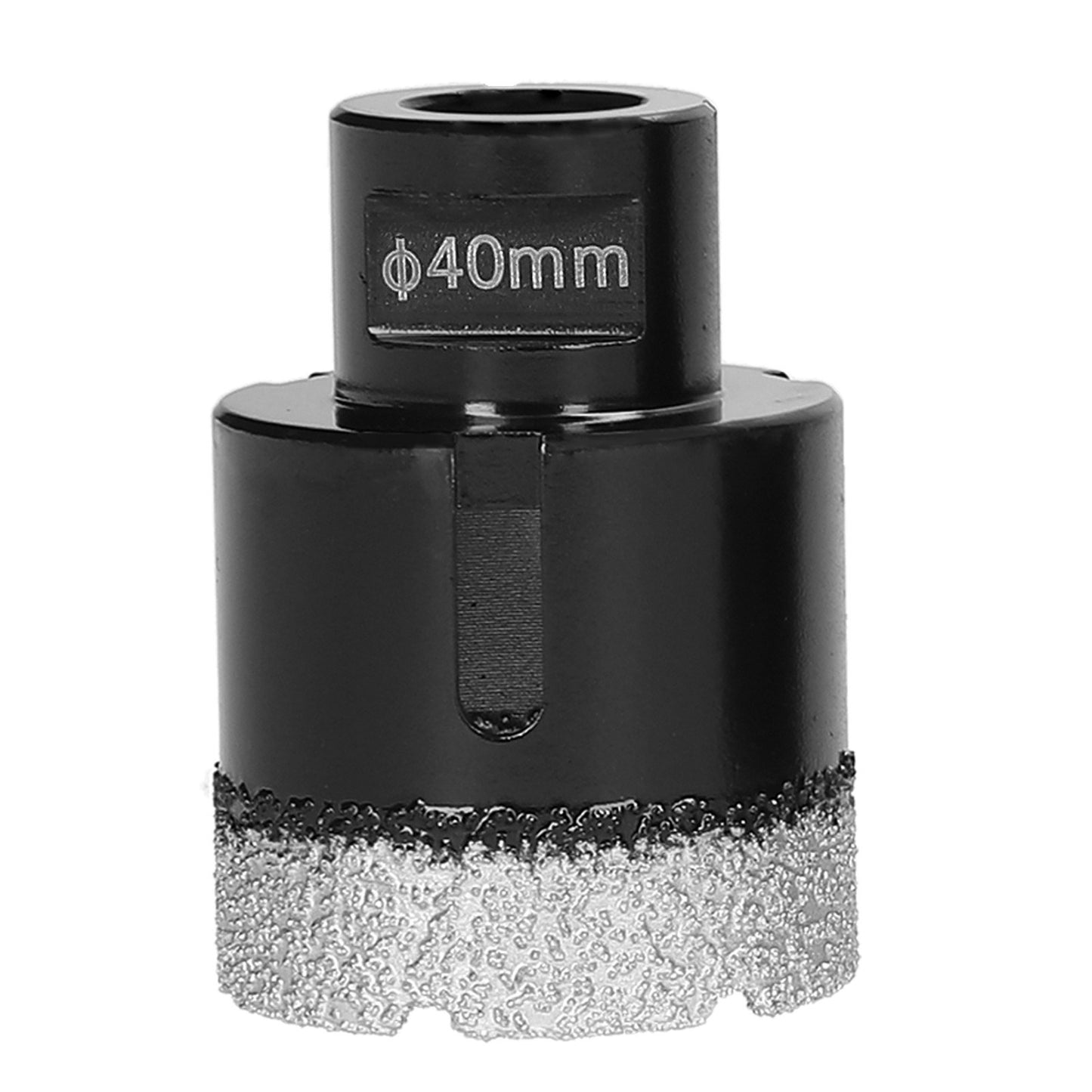 Dry Vacuum Brazed Welding Diamond Core Drill Bit Marble Ceramic Tile Wall Brick Holes Drilling Accessory - 40mm