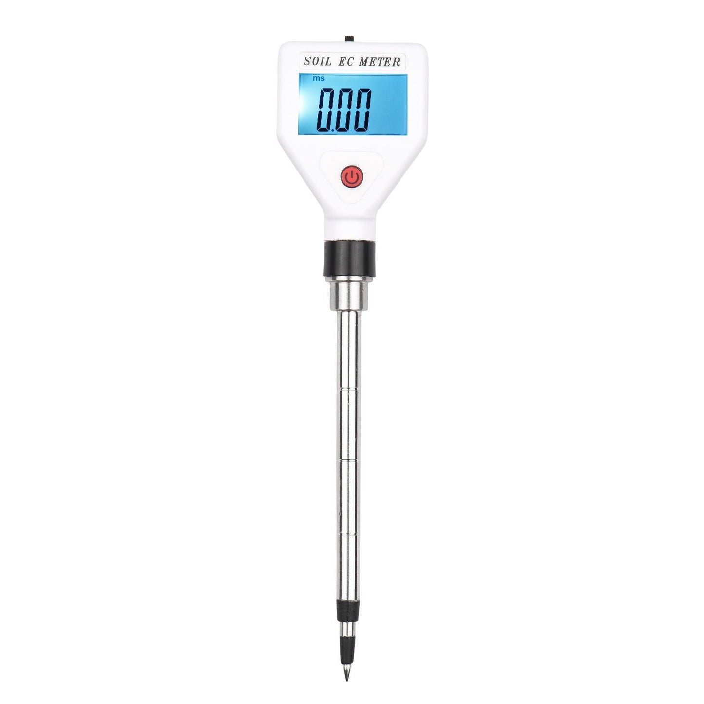 Portable Soil EC Meter Backlight Screen Digital Soil Salinity Tester for Greenhouse Garden Farm Orchard