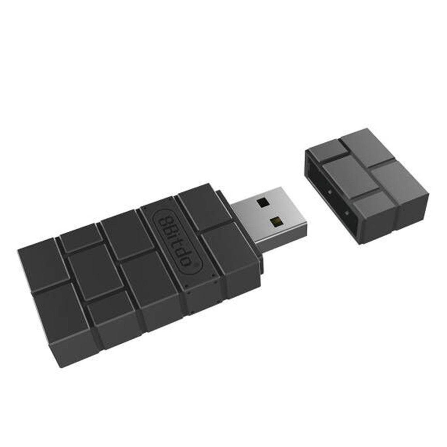 8BITDO USB Wireless Receiver Adapter for PS4 PS5 Switch Pro Controllers - Black
