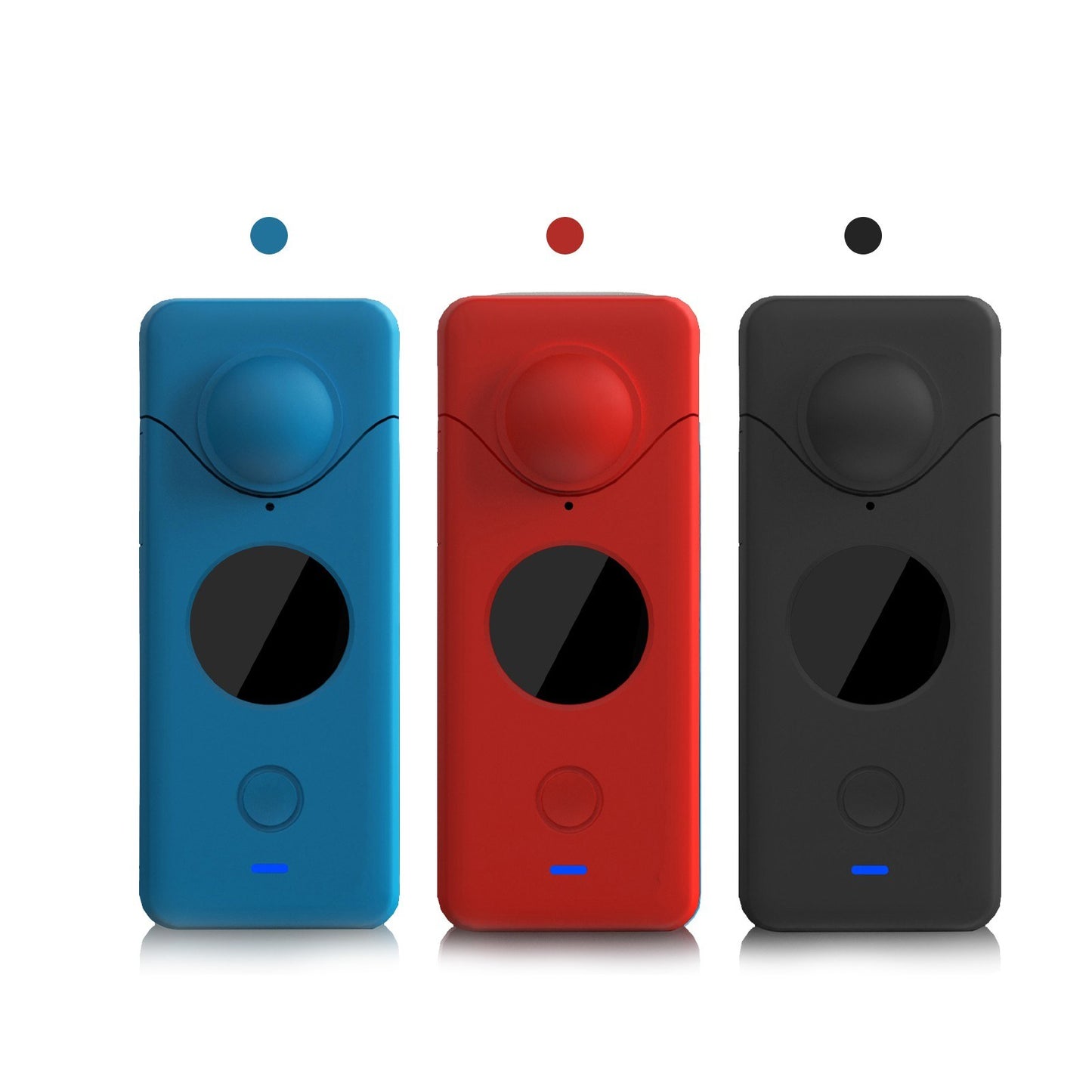 Silicone Sleeve Case for Insta360 ONE X2 Action Camera Accessory - Blue