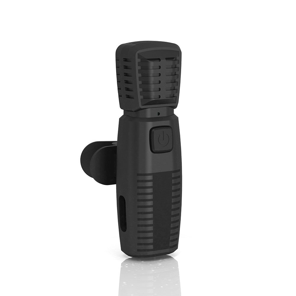 2.4G Wireless Clip-on Microphone with 48K Lossless Sound Quality Low Latency Type-C Interface for Live Streaming Vlog Shooting