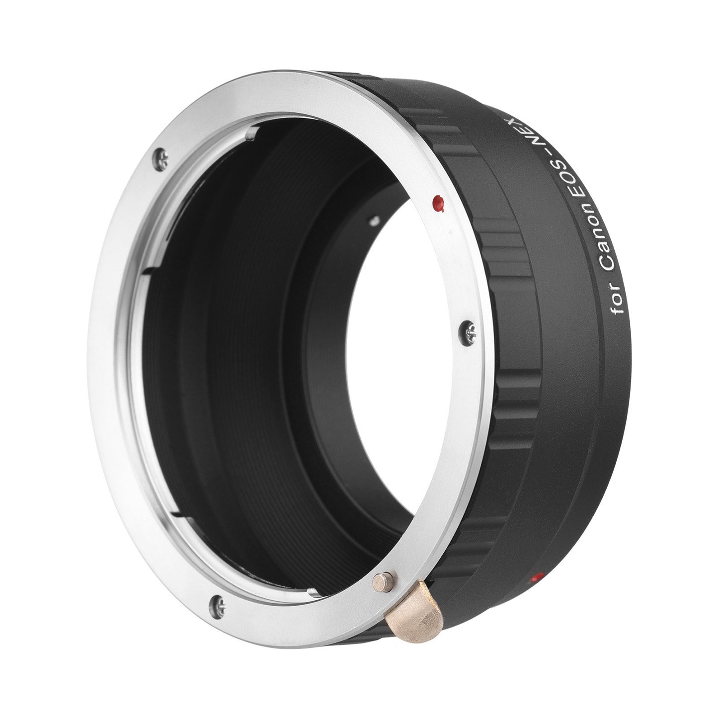 Andoer EOS-NEX Premium Aluminum Alloy Camera Lens Adapter Ring with Infinity Focus Replacement for Canon EOS Lens to Sony Alpha NEX E Mount Cameras NEX-3 NEX-5 NEX-5N A6000 A6500 NEX-C3 NEX-F3