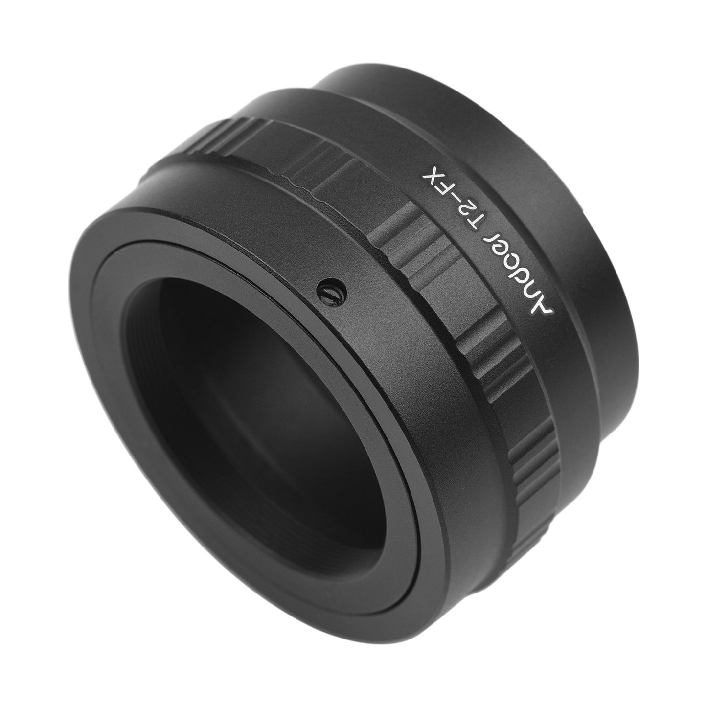 Andoer Flexible T2-FX Metal Lens Mount Adapter Ring Durable T/T2 Mount Lens Adapter Replacement for Fujifilm X-T1/X-A1/X-E2/X-M1/X-E1/X-Pro1 X-Mount Cameras