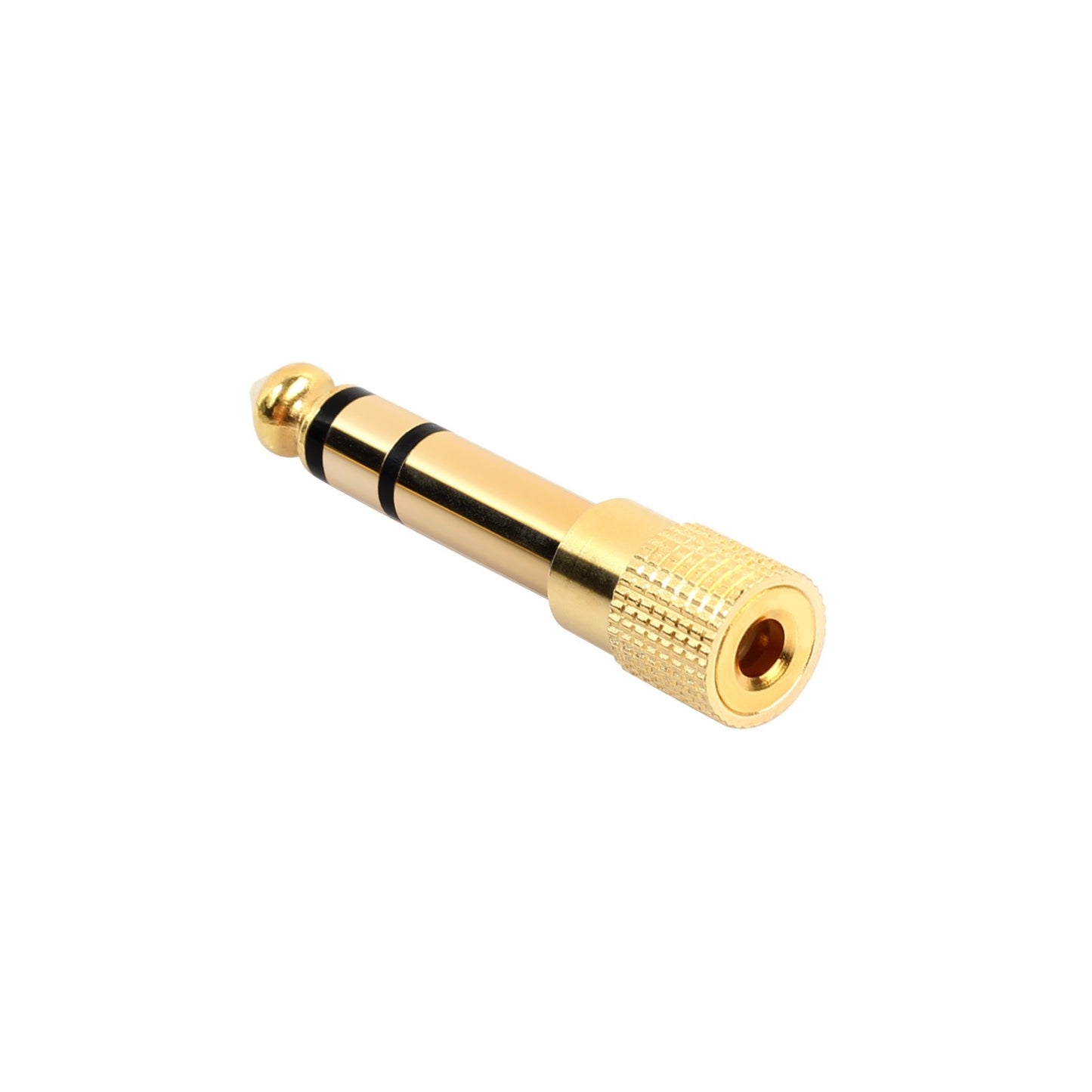 10Pcs 6.35mm 1/4inch Male to 3.5mm 1/8inch Female Stereo Headphone Audio Adapter Gold Plated Headphone Jack Plug for Amp Guitar Mixer