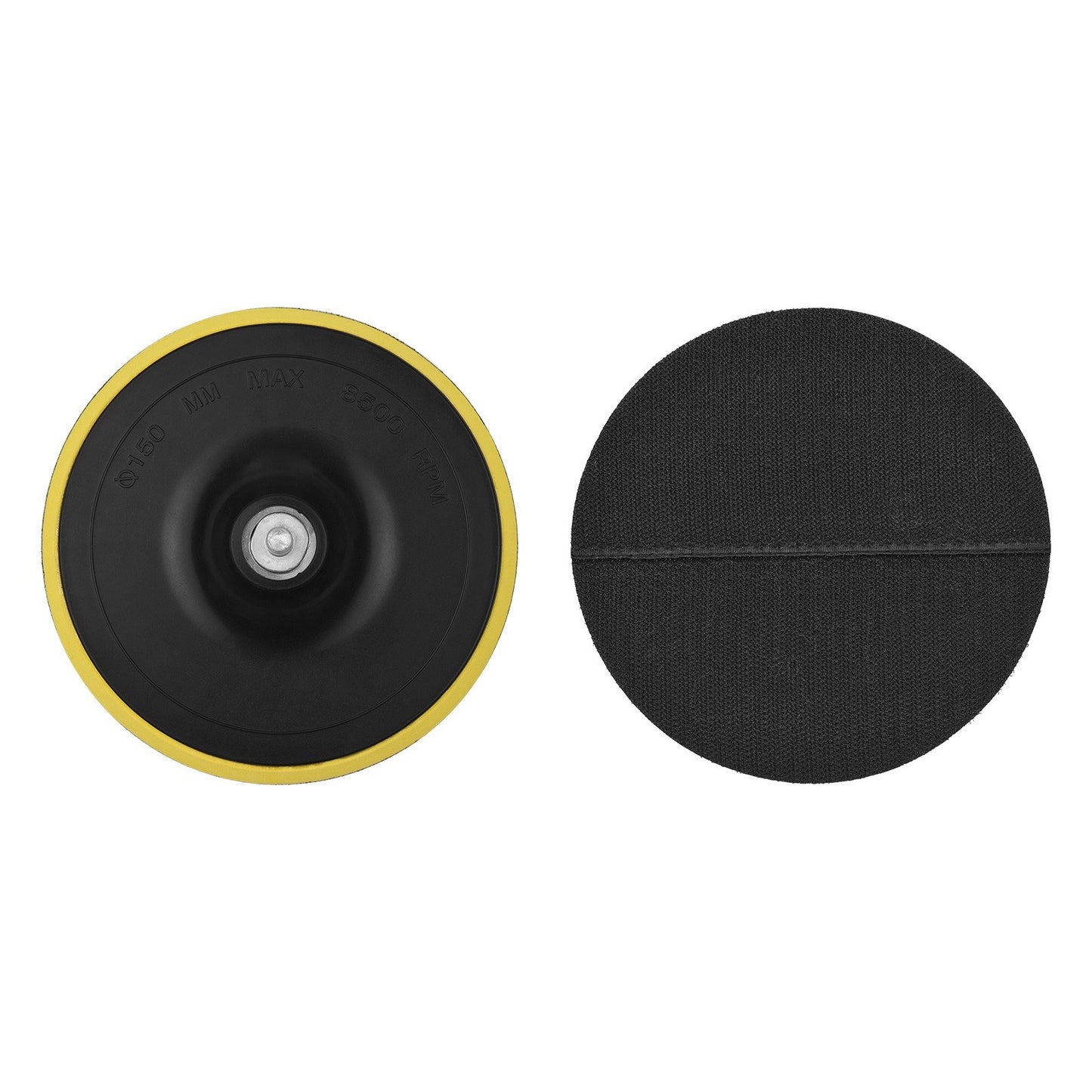 6 Pcs 6 Inch Wool Polishing Pads Polishing Buffing Wheel with M14 Drill Adapter