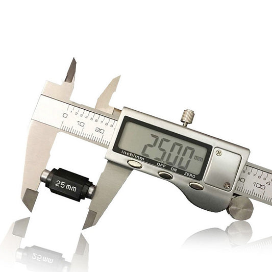 Electronic Digital Vernier Caliper 150mm Metric Wear-resistant Stainless Steel Measuring Tool for Inside Outside Depth Length Height and Thickness Measurements