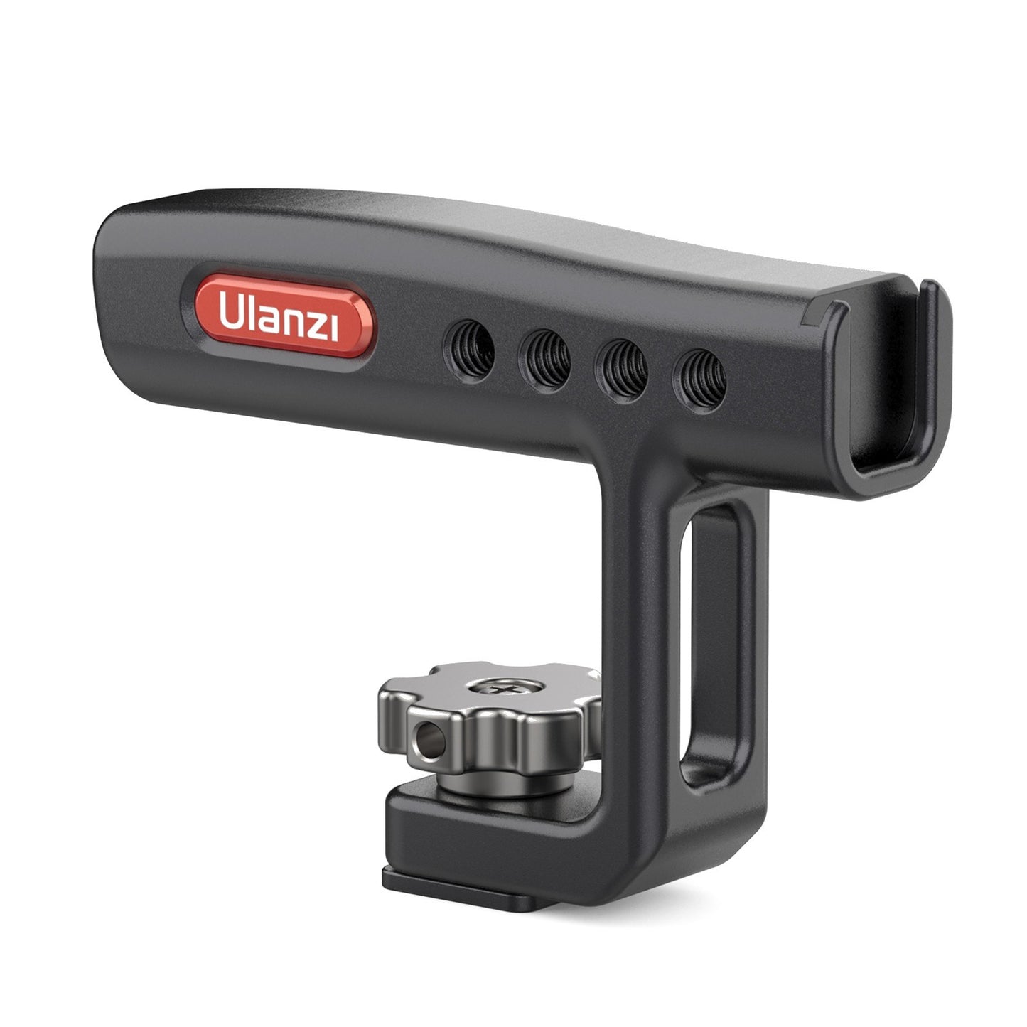 Uniqkart R071 Aluminum Alloy Camera Top Handle Grip 1/4 Inch Screw Cold Shoe Mount for Canon Nikon Sony DSLR Camera
