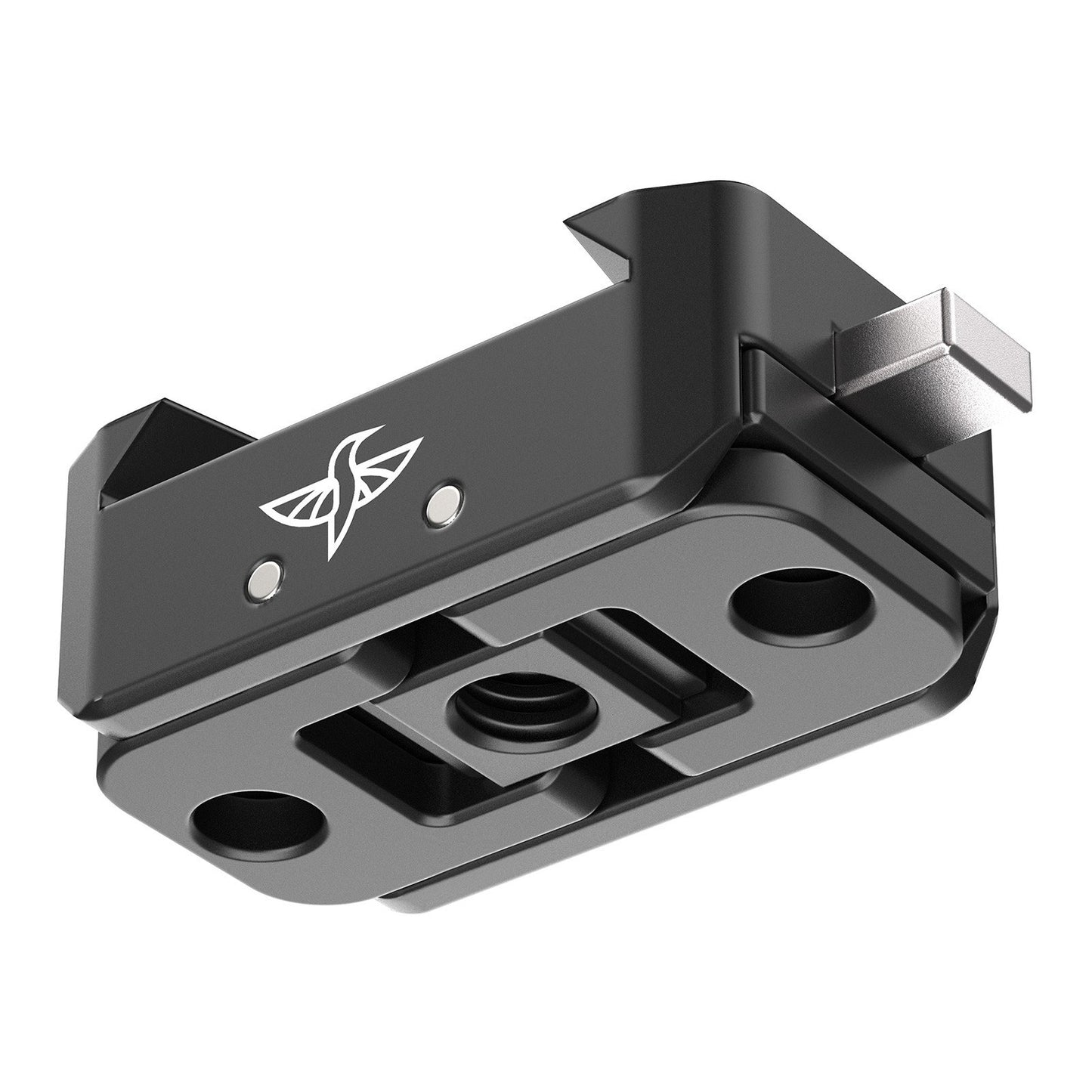 Uniqkart R072 Aluminum Mount Adapter Base Magnetic Quick Release Mount Accessories with Universal 1/4-inch Interface