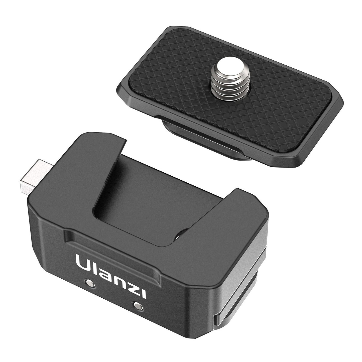 Uniqkart R072 Aluminum Mount Adapter Base Magnetic Quick Release Mount Accessories with Universal 1/4-inch Interface