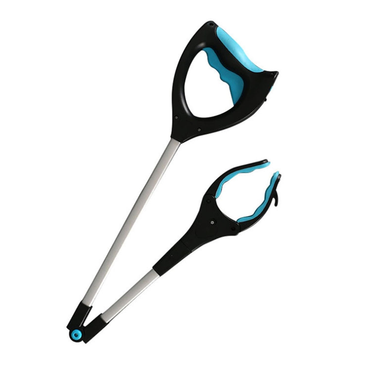 Strong Magnetism Pick Up Stick 90 Degrees Rotating Clamping Heads Gripping Foldable Grabber Tool
