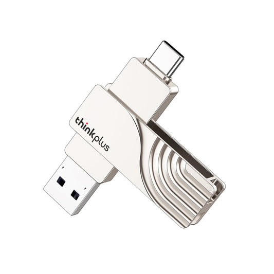Lenovo Thinkplus USB C Flash Drive 64GB USB3.0 U Disk TPCU301 Dual-port Memory Stick for Tablet PC Laptop Computer - 64GB