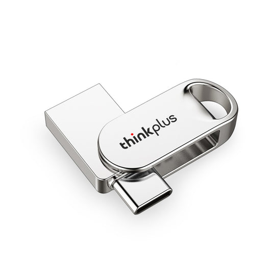 Lenovo Thinkplus TYCU301 USB3.0 Type-C 128GB Flash Drive Dual-port U Disk Drive Memory Stick for Smartphones Computers Tablets - 128GB