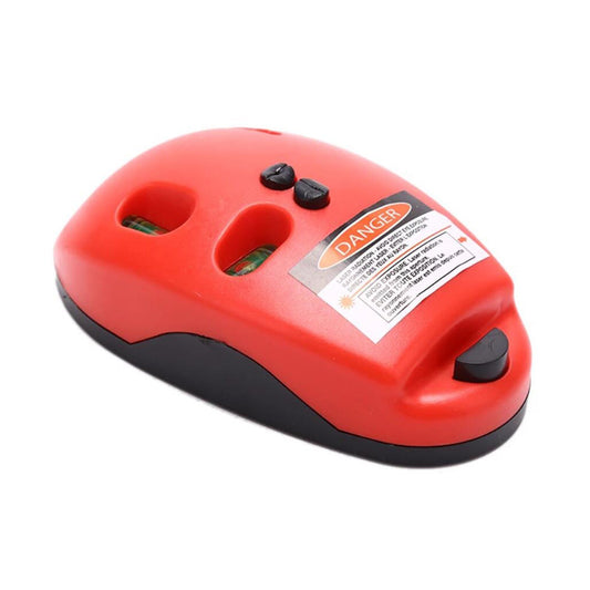 Level Measuring Tool Mini Leveller Bubble Level 90-degree Vertical Horizontal Level Line Hardwood Flooring Home Tile Stone Brick Installation - Red