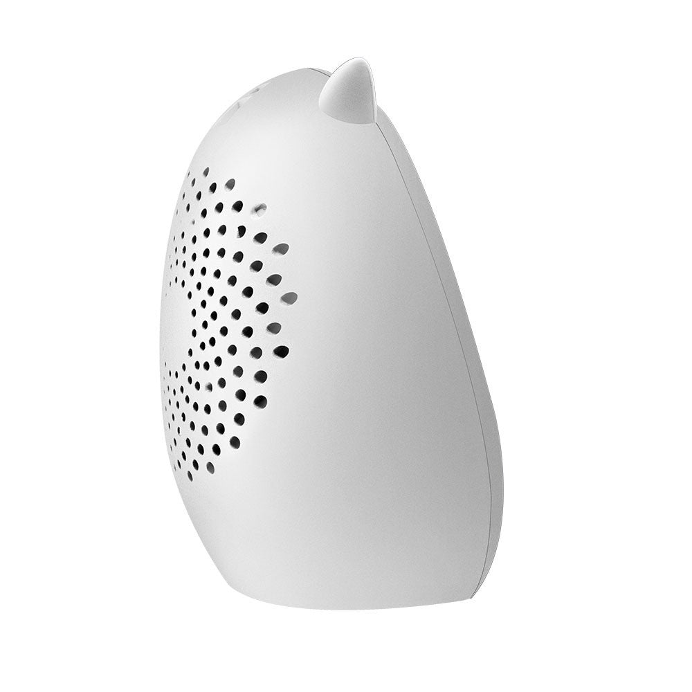 Air Quality Monitor Formaldehyde Detector Pollution Meter Accurate Air Quality Detector for CO2 HCHO TVOC Temperature and Humidity for Home Office - White