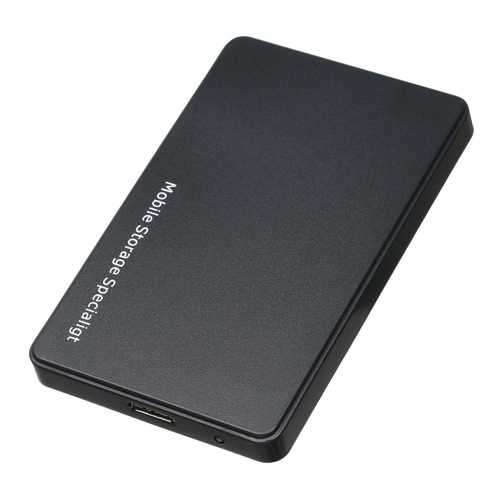 2.5 inch Hard Disk Case USB3.0 High-speed 5Gpbs Transmission External Enclosure SATA Hard Drive Case Support 2.5inch 7/9.5mm SATA HDD/SSD - Black