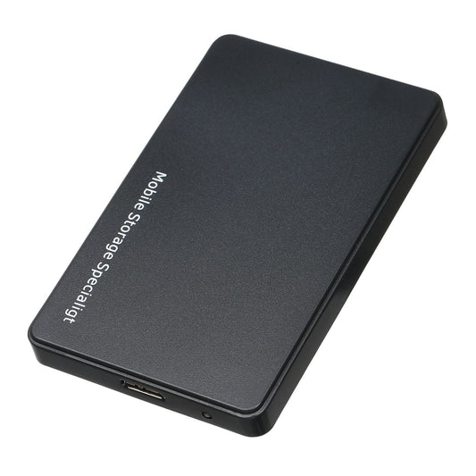 2.5 inch Hard Disk Case USB3.0 High-speed 5Gpbs Transmission External Enclosure SATA Hard Drive Case Support 2.5inch 7/9.5mm SATA HDD/SSD - Black