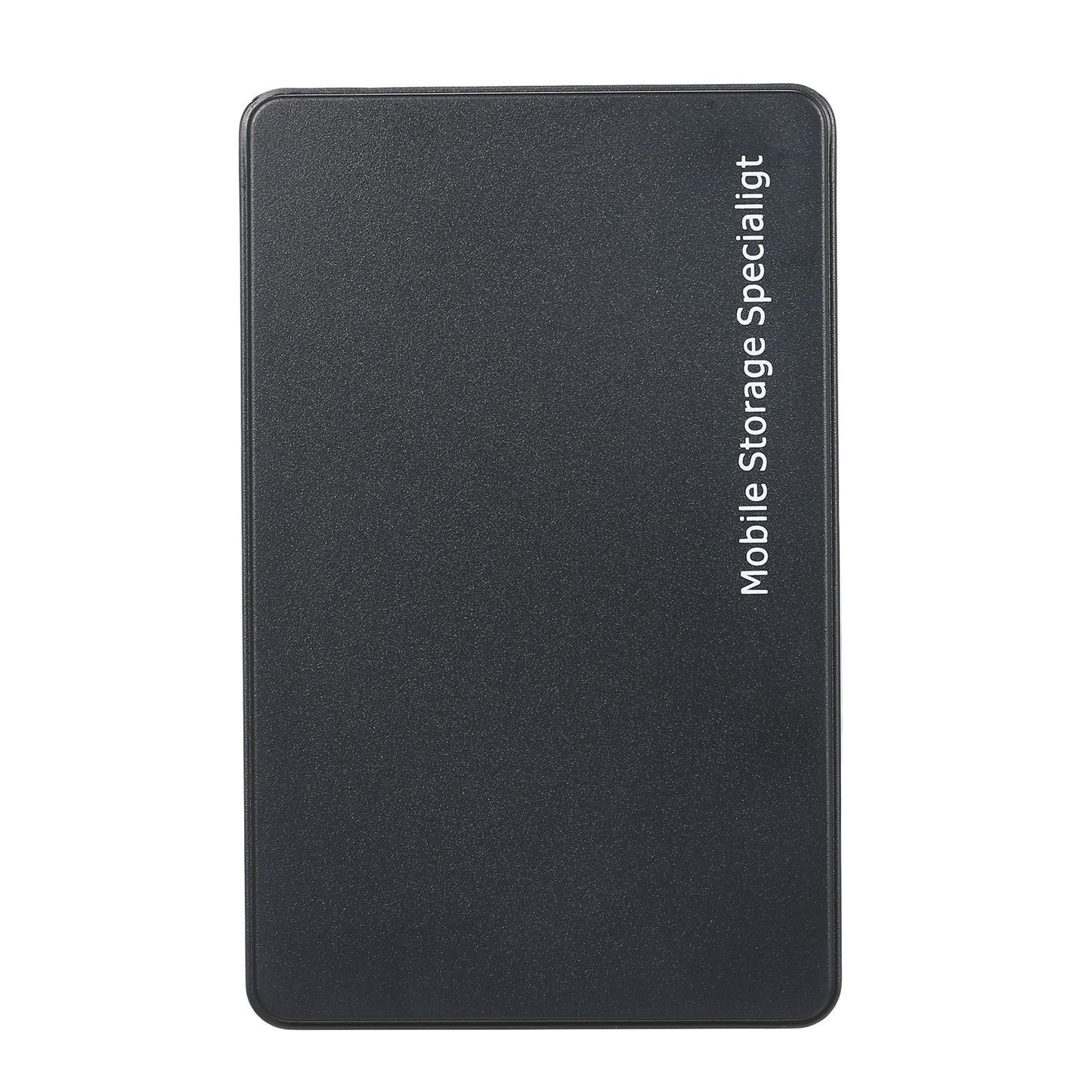 2.5 inch Hard Disk Case USB3.0 High-speed 5Gpbs Transmission External Enclosure SATA Hard Drive Case Support 2.5inch 7/9.5mm SATA HDD/SSD - Black