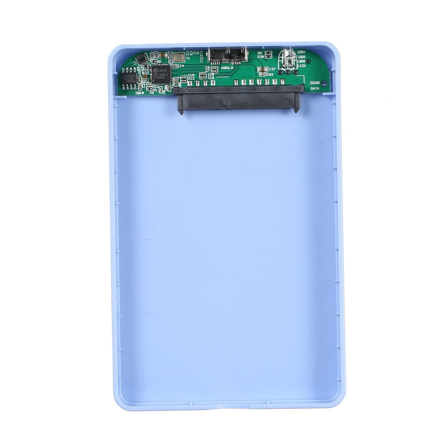 2.5 inch Hard Disk Case USB3.0 High-speed 5Gpbs Transmission External Enclosure SATA Hard Drive Case Support 2.5inch 7/9.5mm SATA HDD/SSD - Blue