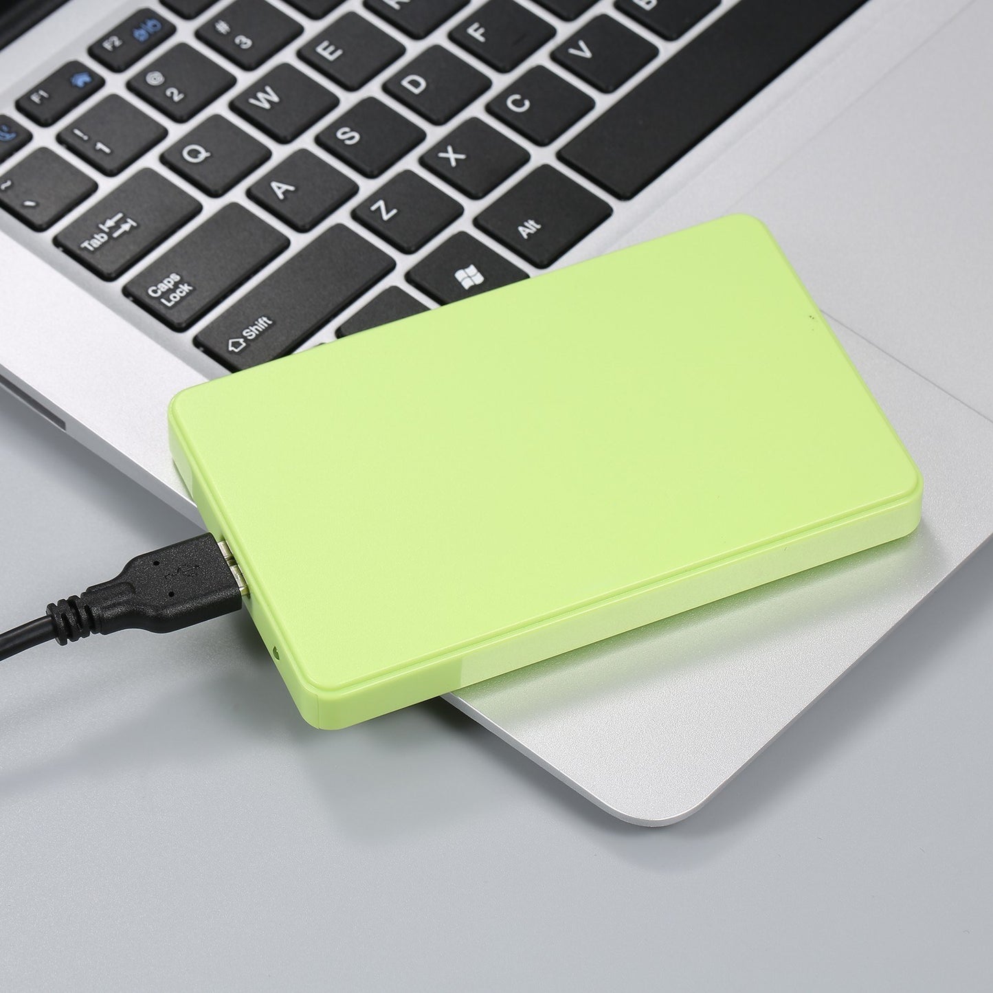 2.5 inch Hard Disk Case USB3.0 High-speed 5Gpbs Transmission External Enclosure SATA Hard Drive Case Support 2.5inch 7/9.5mm SATA HDD/SSD - Green