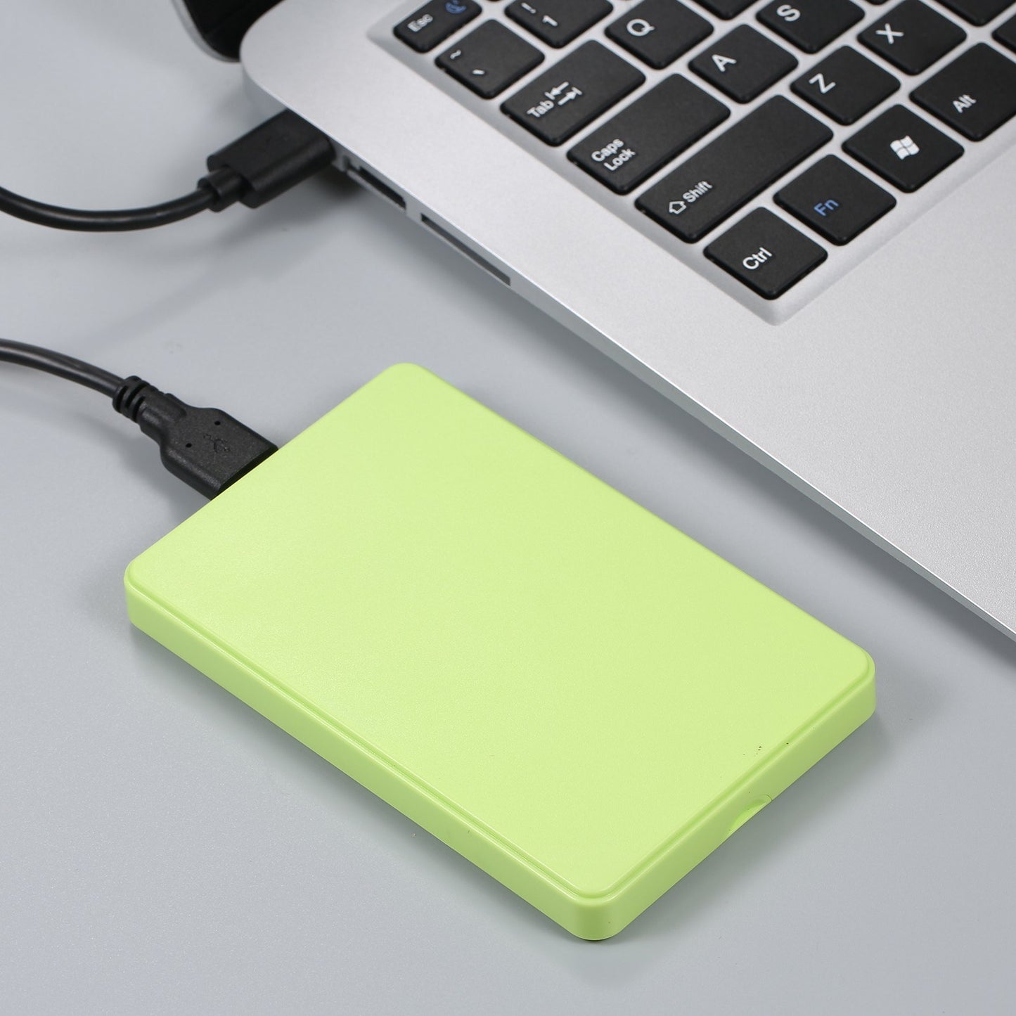 2.5 inch Hard Disk Case USB3.0 High-speed 5Gpbs Transmission External Enclosure SATA Hard Drive Case Support 2.5inch 7/9.5mm SATA HDD/SSD - Green