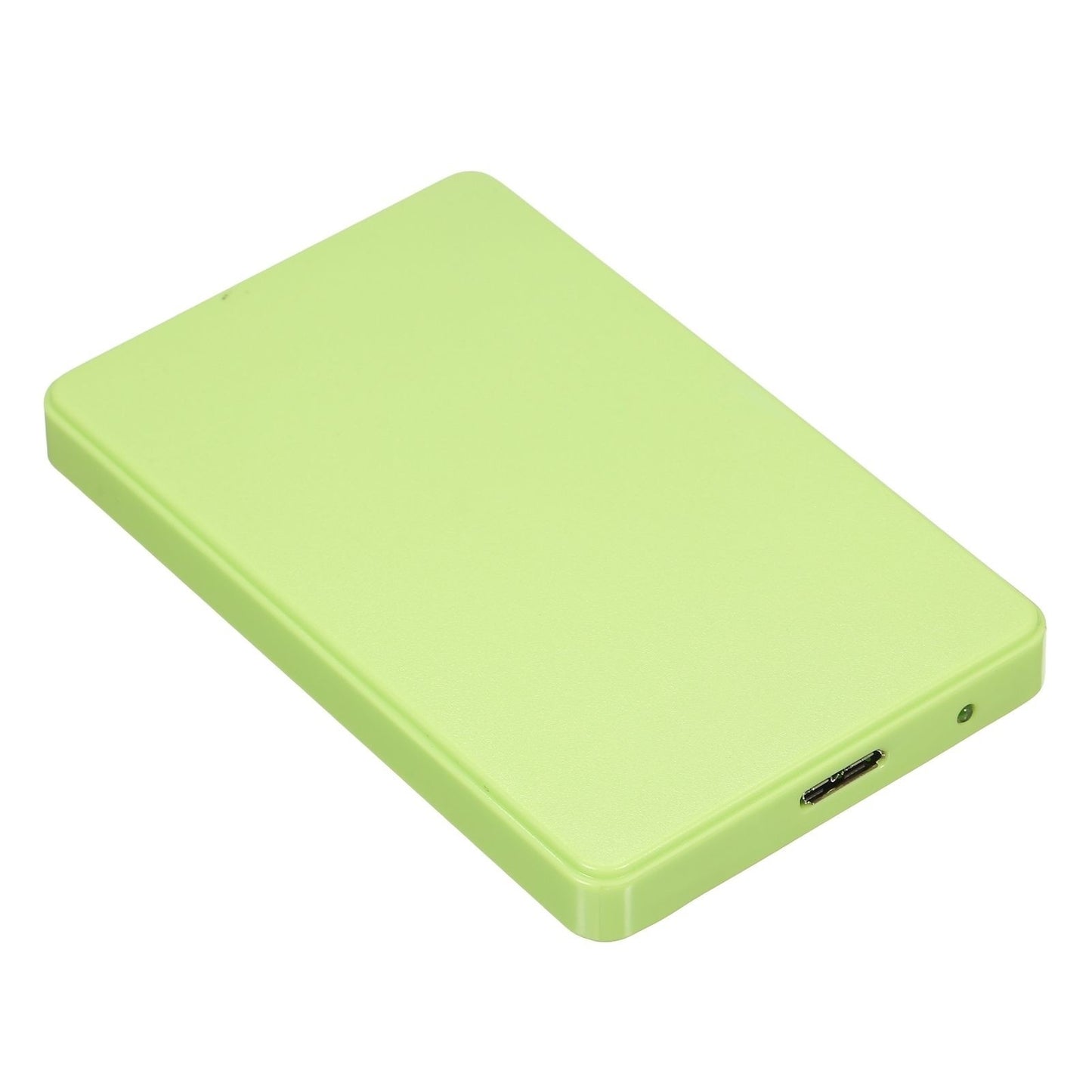 2.5 inch Hard Disk Case USB3.0 High-speed 5Gpbs Transmission External Enclosure SATA Hard Drive Case Support 2.5inch 7/9.5mm SATA HDD/SSD - Green