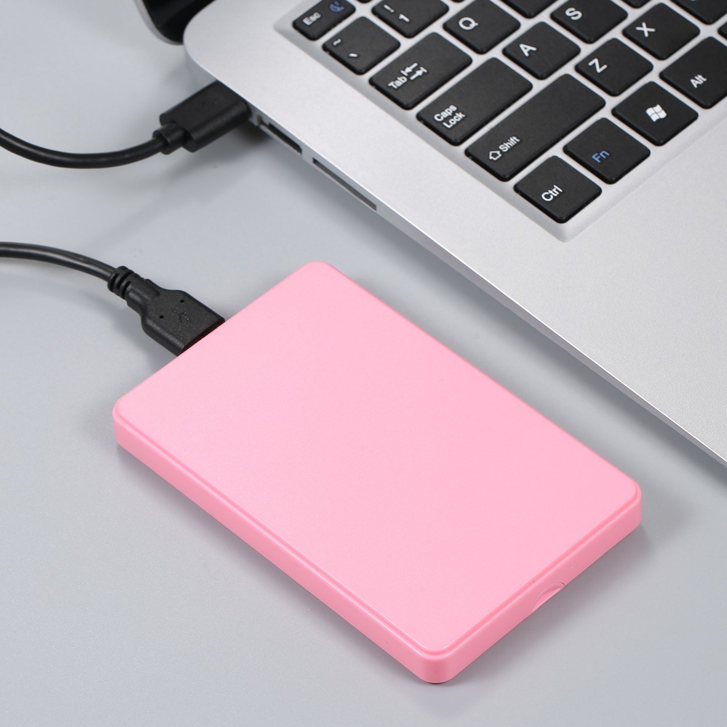 2.5 inch Hard Disk Case USB3.0 High-speed 5Gpbs Transmission External Enclosure SATA Hard Drive Case Support 2.5inch 7/9.5mm SATA HDD/SSD - Pink