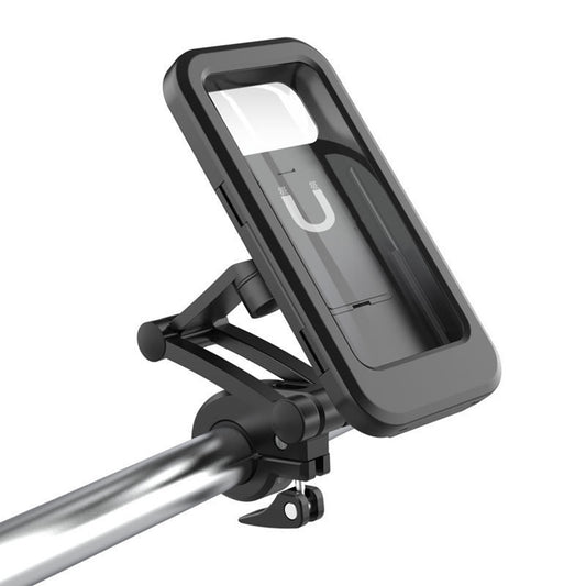 Bicycle Phone Holder Waterproof 360 Degrees Rotation Motorcycle Bike Handlebar Mount Bracket for Phone within 7&#39;&#39;