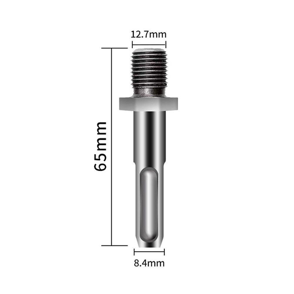 32mm Firewood Chop Drill Bit Wood Splitting Tool Cone Log Splitter Firewood Chopper Breaker Drill Bits - Round Handle