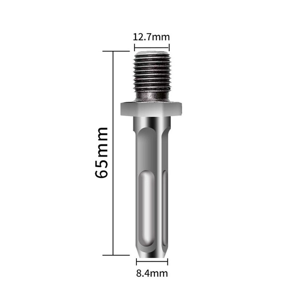 32mm Firewood Chop Drill Bit Wood Splitting Tool Cone Log Splitter Firewood Chopper Breaker Drill Bits - Square Handle