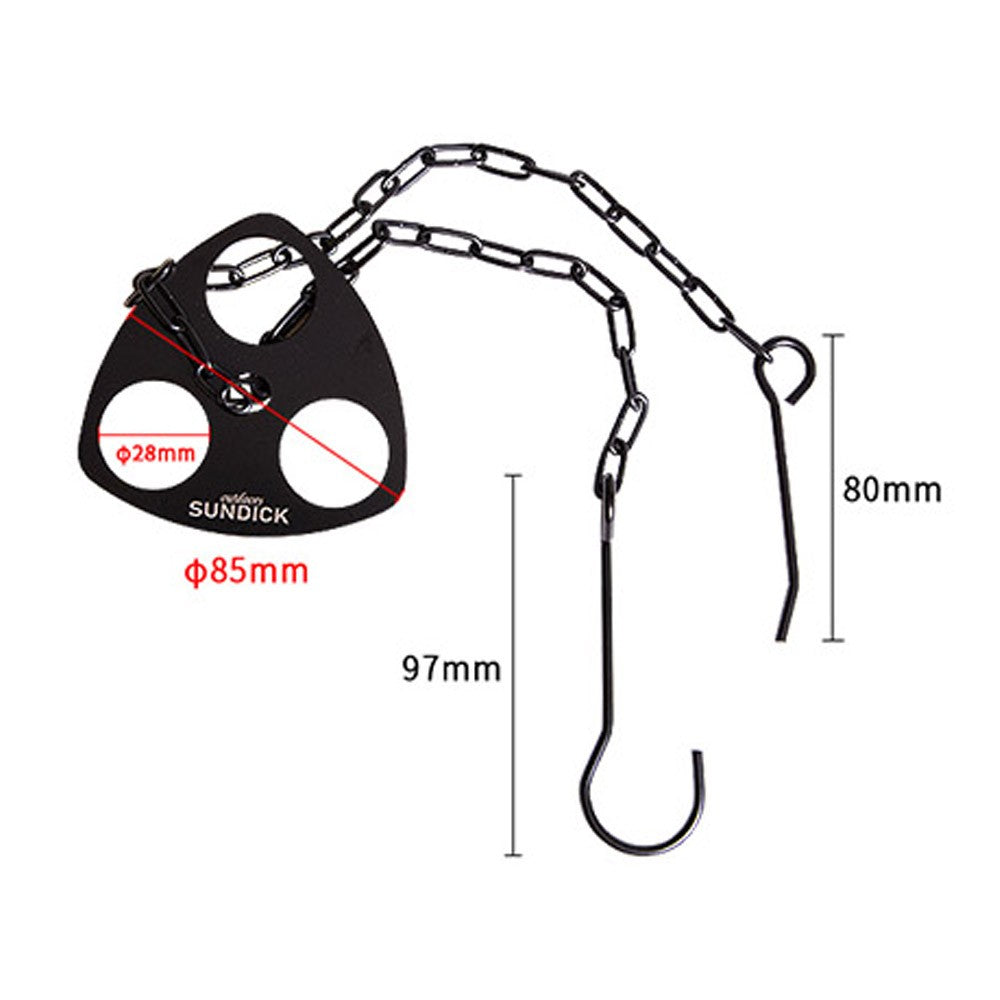 Stainless Steel Tripod Camping Tripod Hanging Pot Bracket Barbecue Rack Hanger