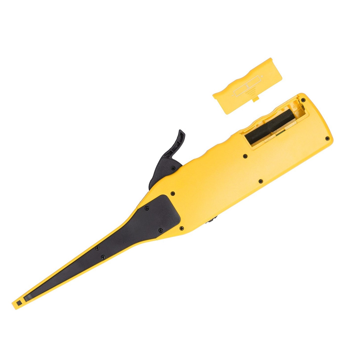 Portable Car Auto Circuit Tester Handheld Intelligent Multimeter with LED Lamp Auto Repairs Multimeter Automatic Ranges 24V Resistance Voltage Diode Continuity Testing Tool - Yellow