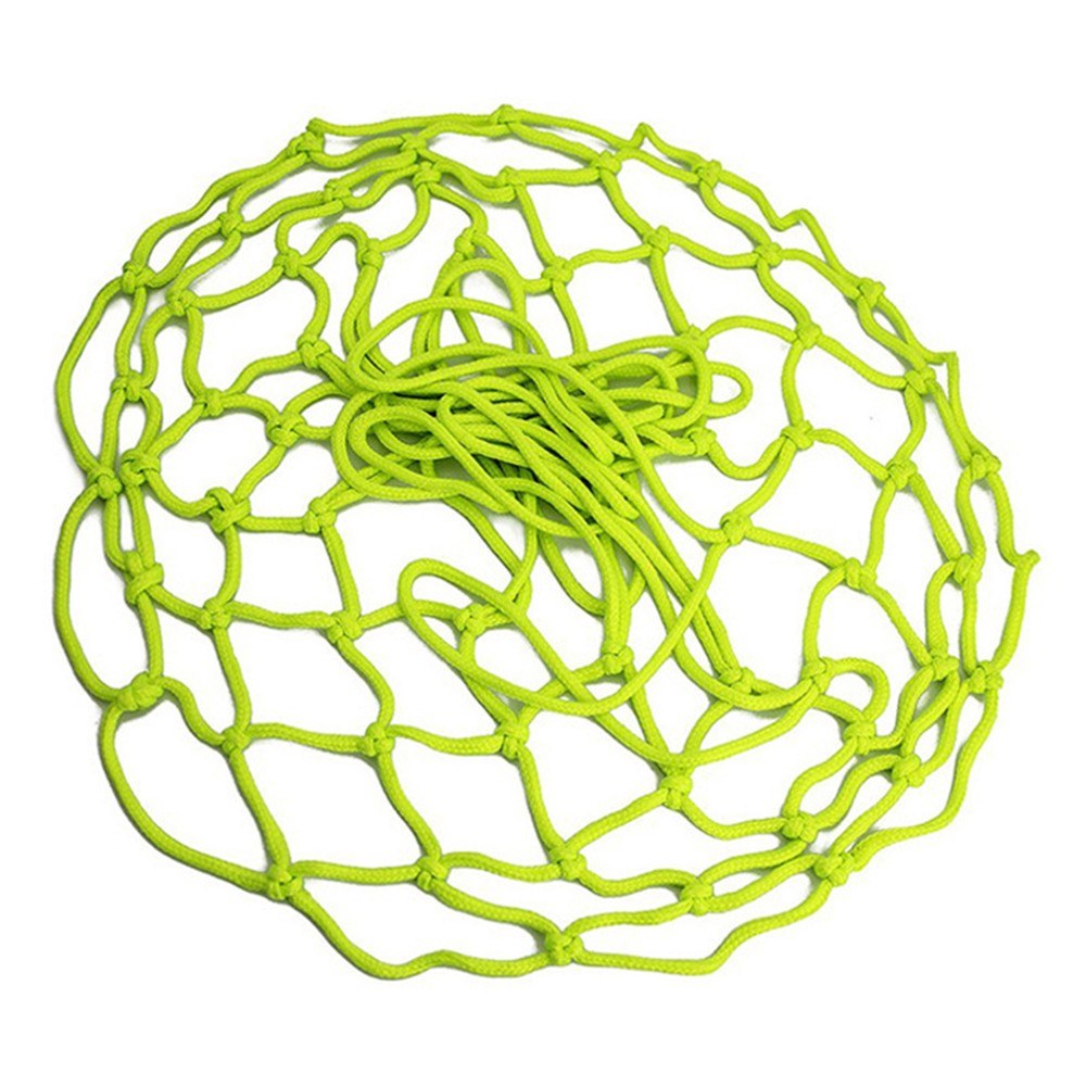 Nightlight Basketball Net Luminous Outdoor Portable Sun Powered Sports Nylon Net 12 Loops Standard Size for Indoor Outdoor Rims
